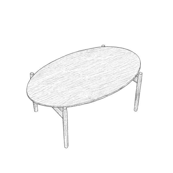 Low table for [cocoon]