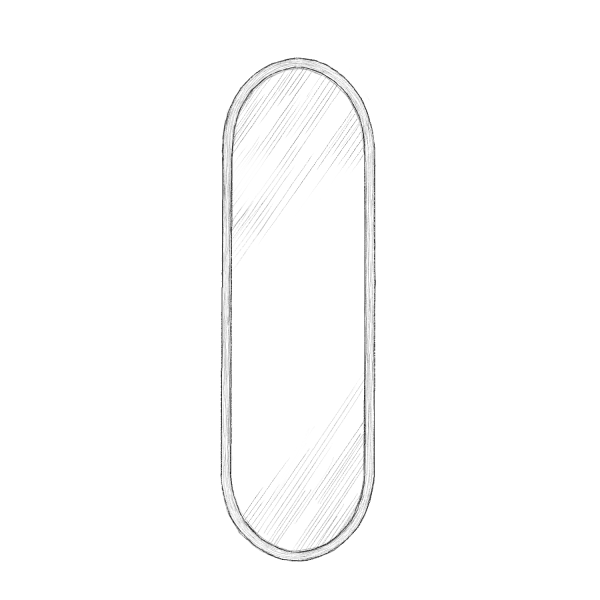 Round mirror
