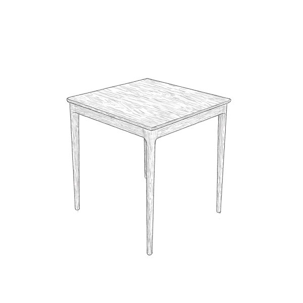 Square table Kamakura